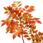 Искусственное растение «Ветка Рябины» 110см красная