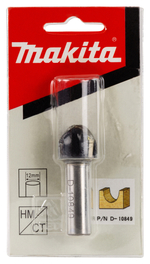 Фреза паз. галтельная 10R 20х16х12х38х2Т Makita D-10849 20х16х12х38х2Т