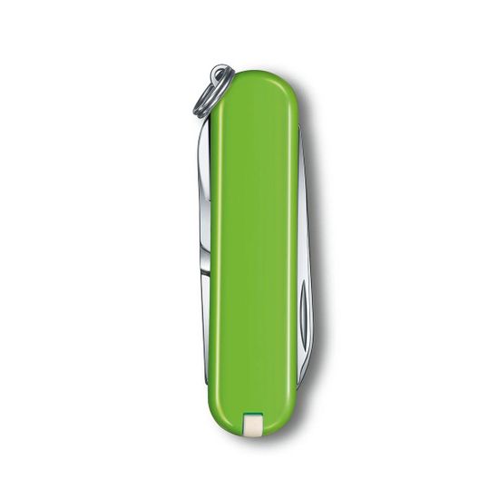 Складной нож Victorinox 0.6223.43G Smashed Avocado c клинком из стали X55CrMo14, рукоять Cellidor