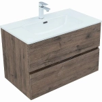 Тумба с раковиной Aquanet Алвита new 80 334186 дуб веллингтон табак