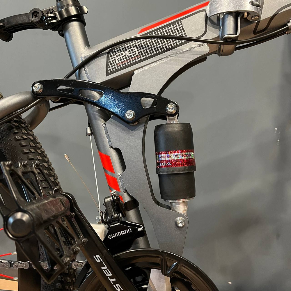 Горный велосипед Stels 24.26.29 STS-200, зеленый красный