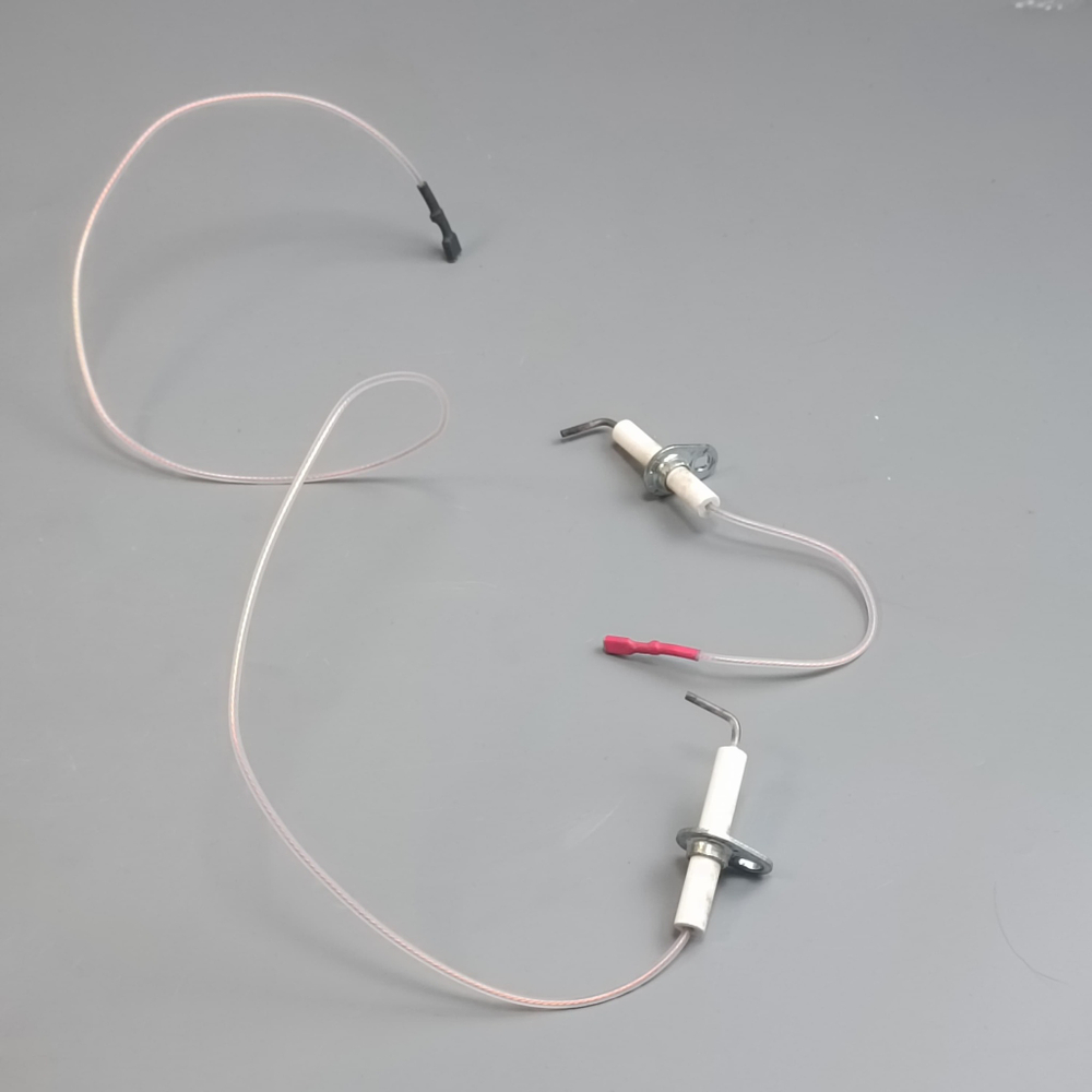 Б/У Электрод розжига и ионизации для котлов HERMANN Micra 2, Habitat 2 - комплект 2 шт. арт. 55004012, 55004017