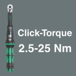 Набор для велосипедиста Torque 1, 2,5—25 Н·м, 16 предметов WERA 05004180001