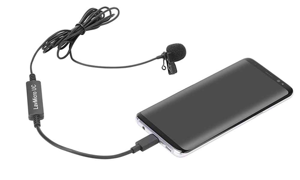 Микрофон Saramonic LavMicro UC для смартфонов с кабелем 1,7м (USB Type-C)