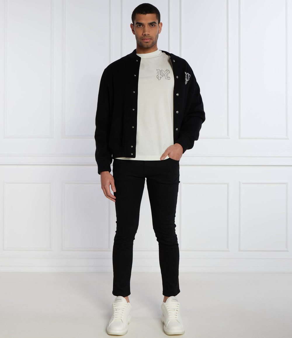 Футболка Palm Angels - экрю(PMAA001R 24JER005)