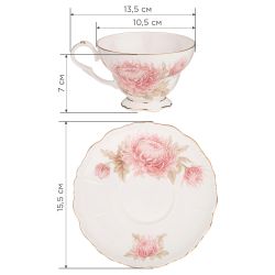 ЧАЙНЫЙ НАБОР LEFARD "АСТРА" НА 2 ПЕР. 4 ПР. 300 МЛ (КОР=16НАБ.)