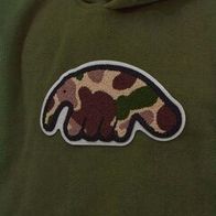 Худи Anteater Hoodie-Fleece Camo Logo, хаки
