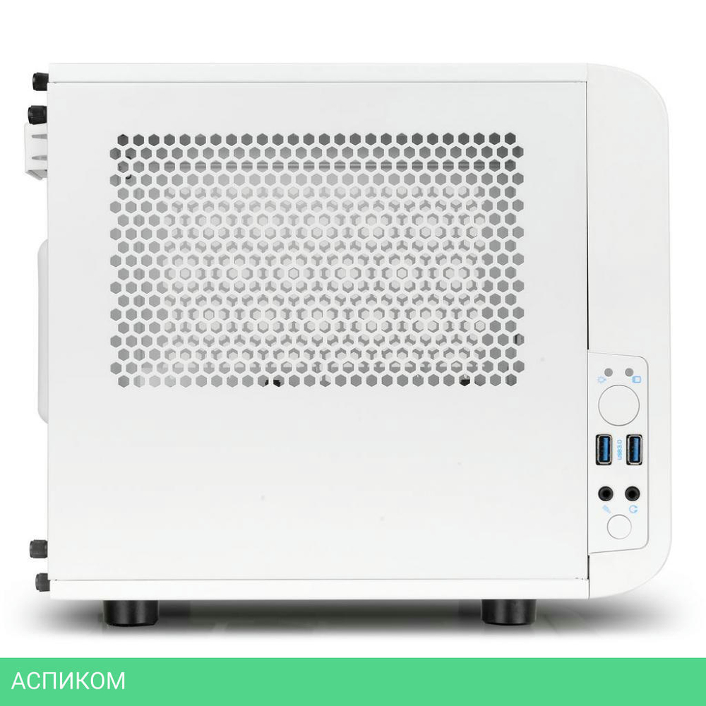 Корпус Thermaltake Core V1 Snow без БП белый (CA-1B8-00S6WN-01)