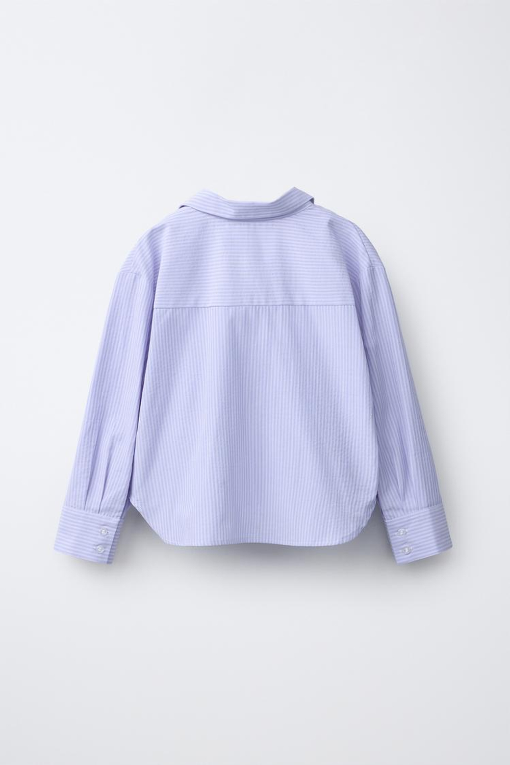 ZARA РУБАШКА И ТОП В ПОЛОСКУ, СИНИЙ