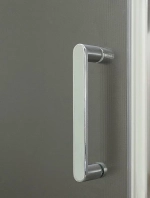 Душевой уголок BelBagno UNO-195-AH-2-100/80-CH-CR 100х80 стекло шиншилла/профиль хром