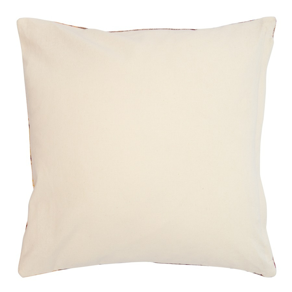 Чехол на подушку из хлопкового бархата с этническим орнаментом цвета лаванды из коллекции ethnic, 45х45 см