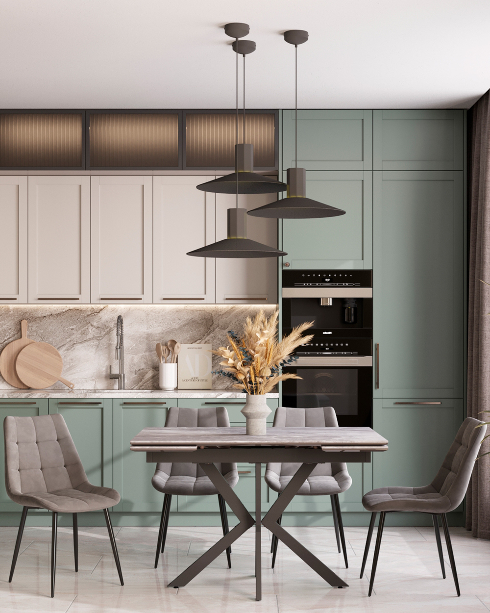 Стул Флекс New велюр светло-серый