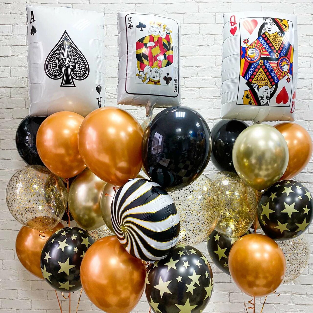 Большой сет из воздушных шаров, Карты