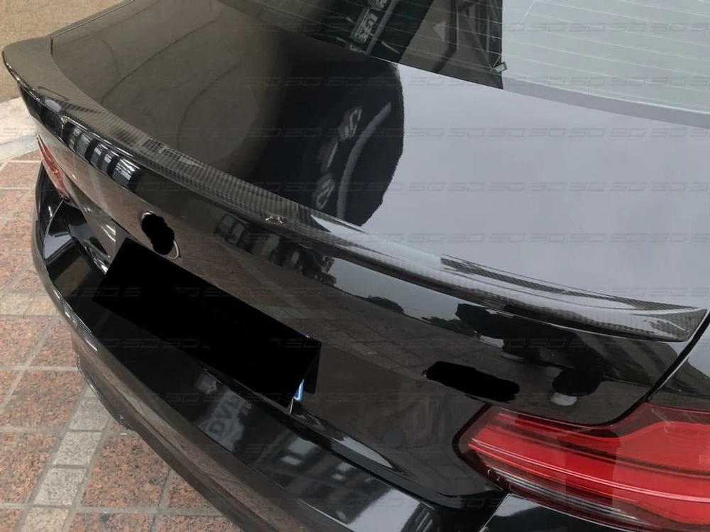 Карбоновый спойлер CS Style на крышку багажника для BMW M2 F87 тюнинг