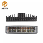 Светодиодная фара полоса двухцветная 12В, 20Вт, ip68, алюминий