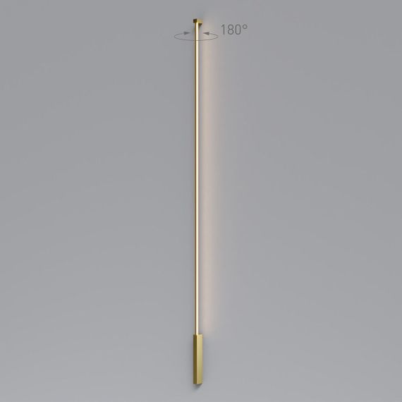 Настенный светодиодный светильник Elektrostandard Alto LED латунь 3000K 40134/LED a069823