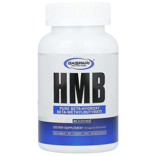 Gaspari Nutrition, HMB (гидроксиметилбутират), 90 капсул