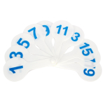 Касса цифры до 20 (Пчелка)