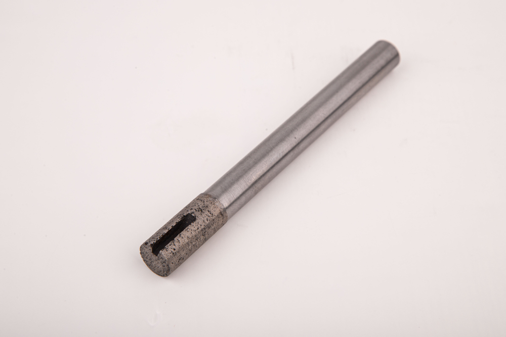 Фреза спеченная алмазная с плоской головкой для гранита 12*25*120(130)