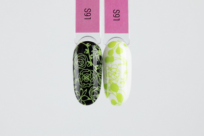 Swanky Stamping Лак для стемпинга S91 зеленая лужайка, 6мл