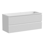 Тумба подвесная под раковину Sancos Snob R, Bianco 1195х445х500