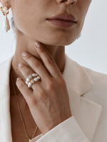 91003232 Кольцо Selena Pearls