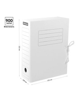 Папка архивная с завязками 100мм до 900л.