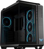 Корпус ASUS TUF Gaming GT502 HORIZON Black ATX/micro ATX/mITX GT502 PANO/ARGB FANS/BLK/TG//