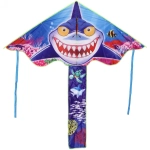 Воздушный змей «Акула» 140х140 см,микс