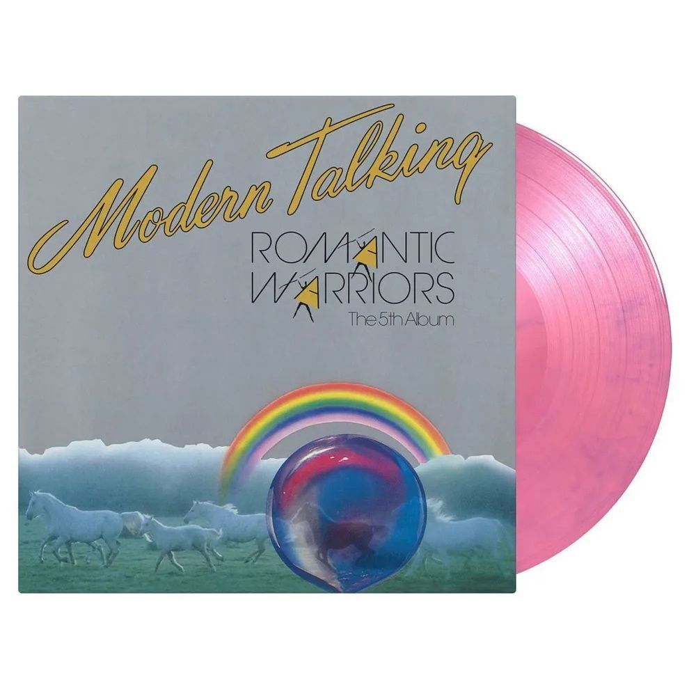 MODERN TALKING. Romantic Warriors - The 5Th Album (Pink & Purple Marbled) (LP) Новая запечатанная виниловая пластинка