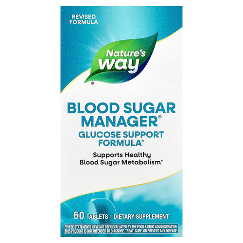 Nature's Way, Blood Sugar Management®, 60 таблеток