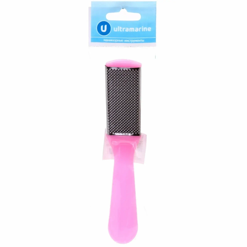 Терка для ног металлическая в пакете «Классическая», цвет микс,17,4 см