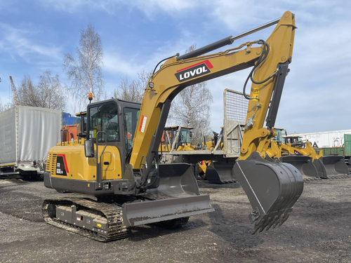 Гусиничный экскаватор LOVOL FR60E2-Н (ковш 0.23 м3)