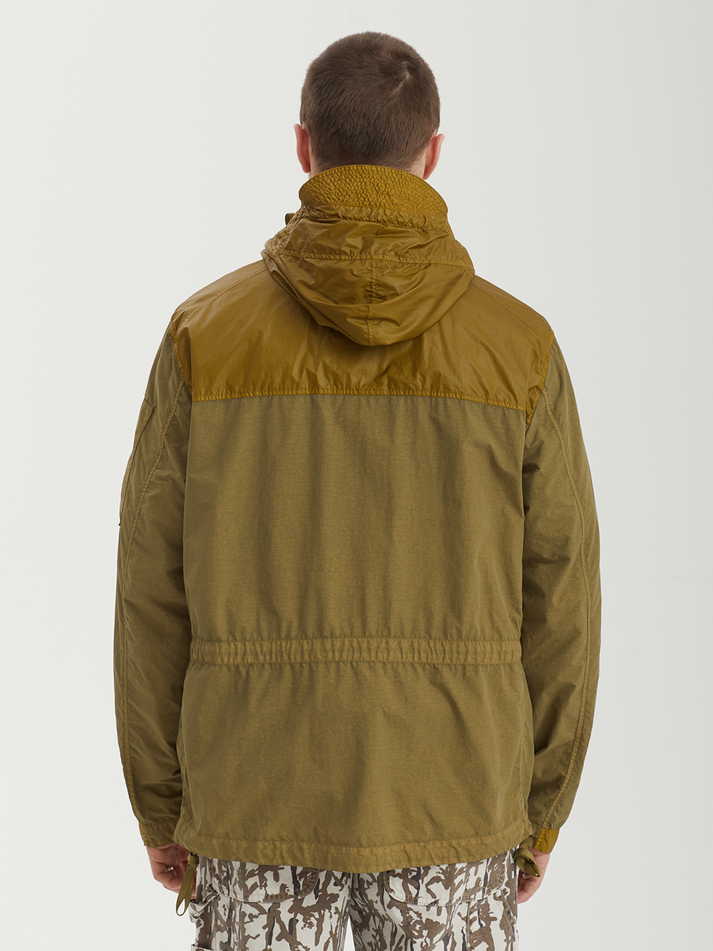 Мужская Куртка Flatt Nylon Mixed Hooded Lens