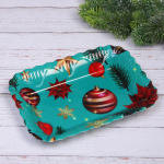 Поднос пластиковый «Вечерний вальс» 25,5*18,5*3,5см