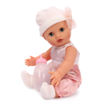 Пупс 30см " Уроки заботы" с переноской и аксесс. коробка 451357