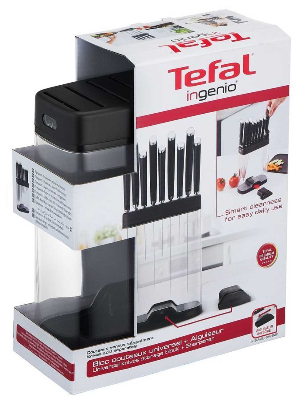 Блок для ножей Tefal Ingenio K2350204 (ножи не входят в комплект)
