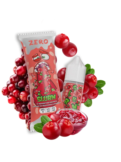 Жидкость (М) Slurm Zero (27 мл, 0 мг) Redberry Jam