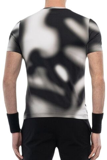 Мужская теннисная футболка Hydrogen Psychedelic Tech - разноцветный