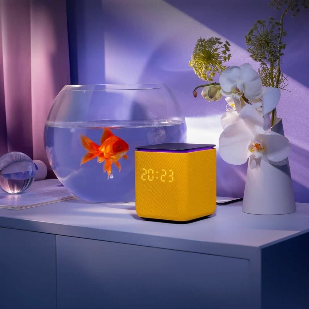 Умная колонка Яндекс Станция Миди - оранжевая