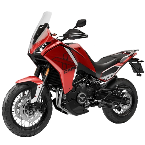 Мотоцикл Moto Morini X-CAPE 700 Black Spoke Wheel, красный