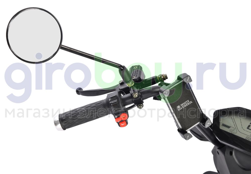 Электроскутер WHITE SIBERIA MINI R 1200w 2.0 - Красный фото 18 фото №20