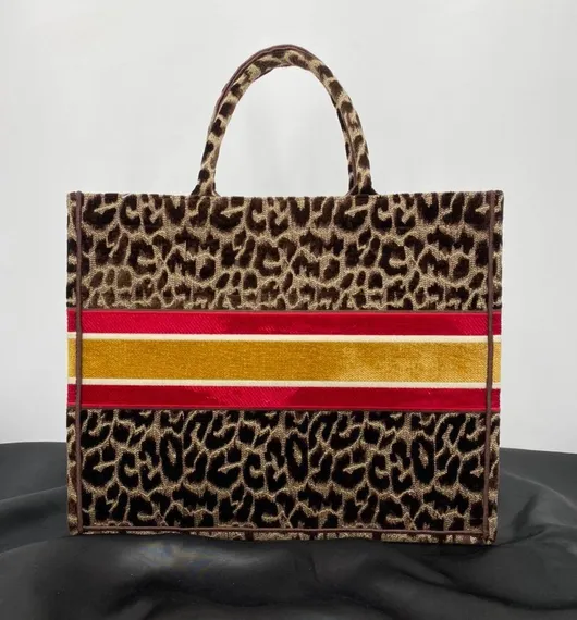 Сумка Dior Book Tote коричнево-бежевый