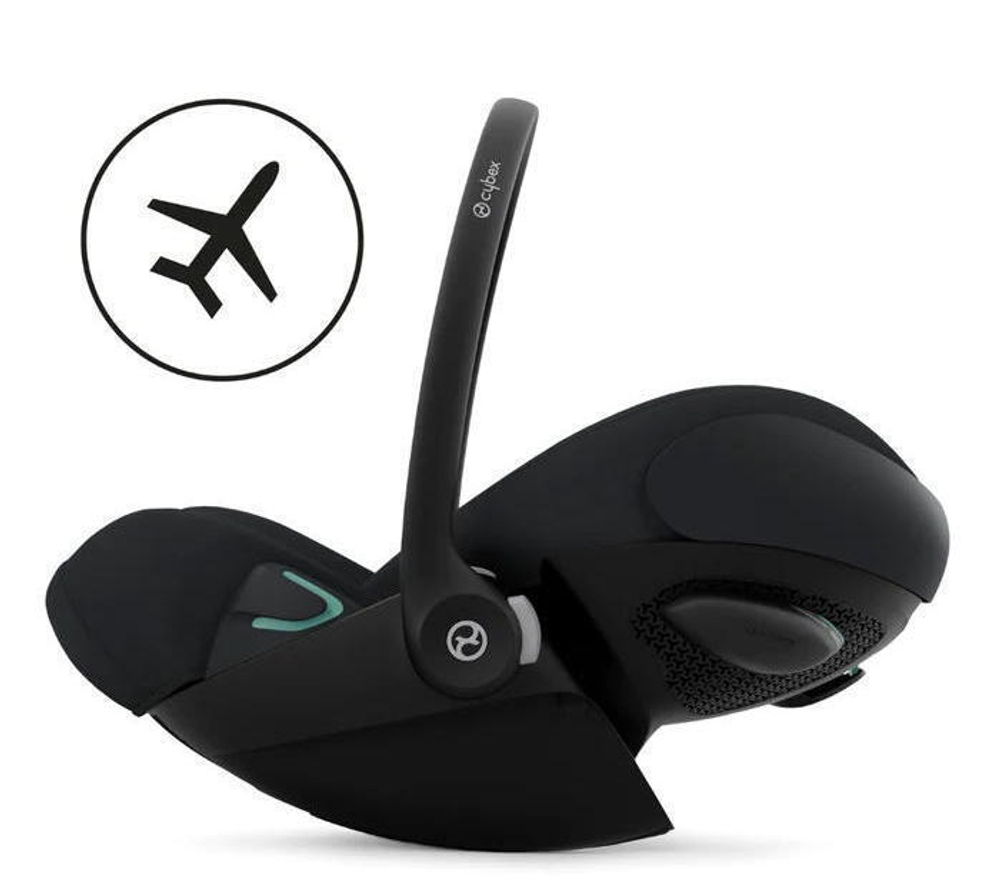 Коляска 3 в 1 Cybex Priam IV Rosegold и автокресло Cloud G i-Size Moon Black Plus Sepia Black