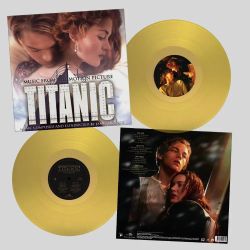 James Horner. OST Titanic. Translucent Yellow (2LP) Титаник. Саундтрек к фильму "Титаник". Новая запечатанная виниловая пластинка
