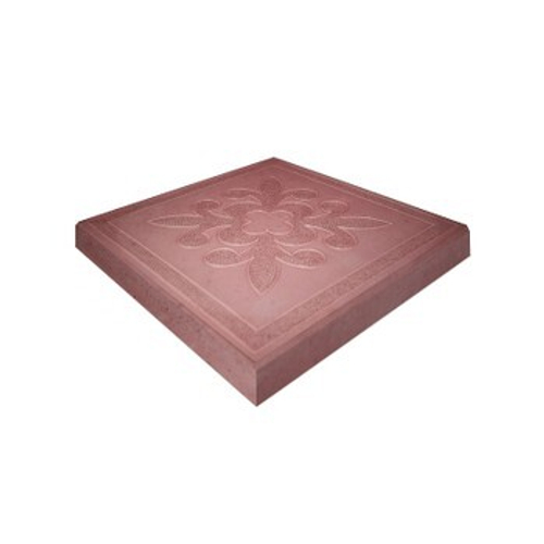Плитка тротуарная Краковская красная 300x300х30 мм