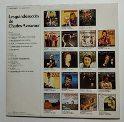 Винтажная виниловая пластинка LP Les Grands Succes De Charles Aznavour (Holland 1981)