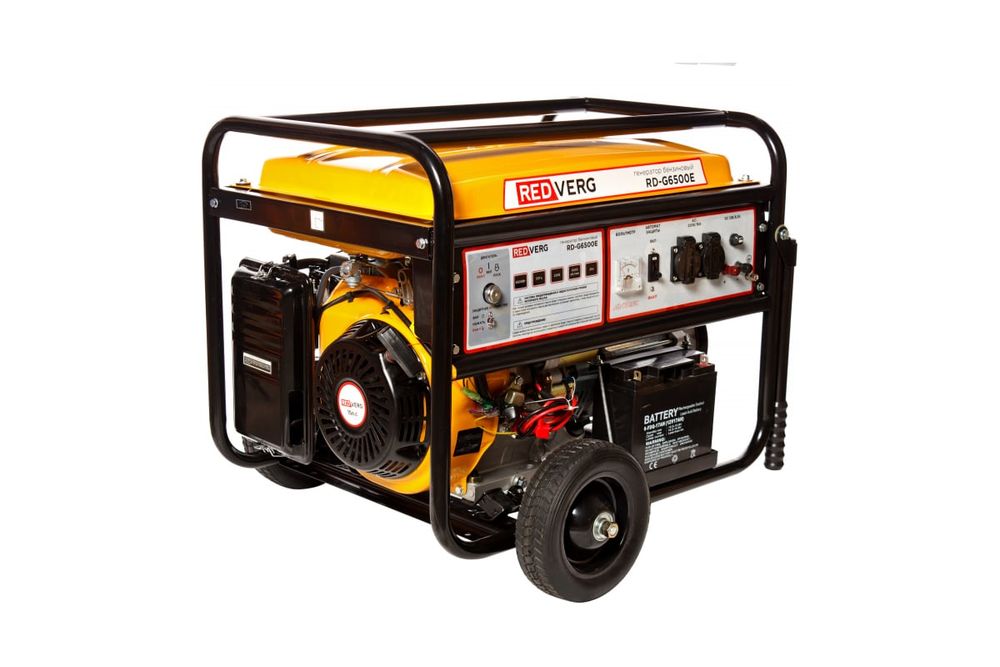 Генератор бензиновый REDVERG RD-G6500E
