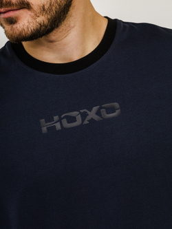 Футболка "НОХО" мужская, цвет "Полярная ночь"