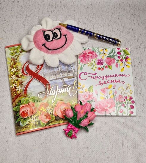 Набор в подарок на 8 марта Весна (магнит в подарок)